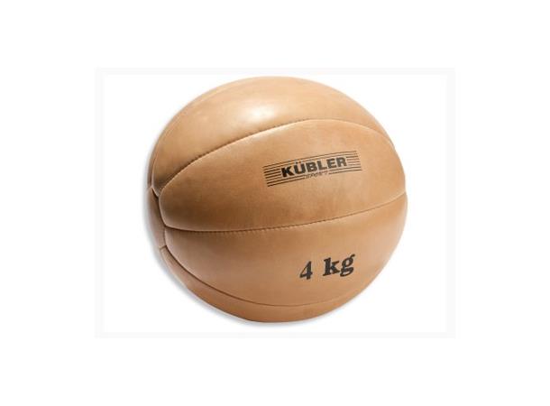 Medisinball i lær - 4 kg